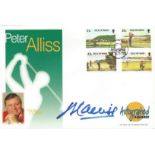 Peter Alliss signed Autographed Editions Official FDC. Golf (Isle of Man) 1997 Isle of Man. Good