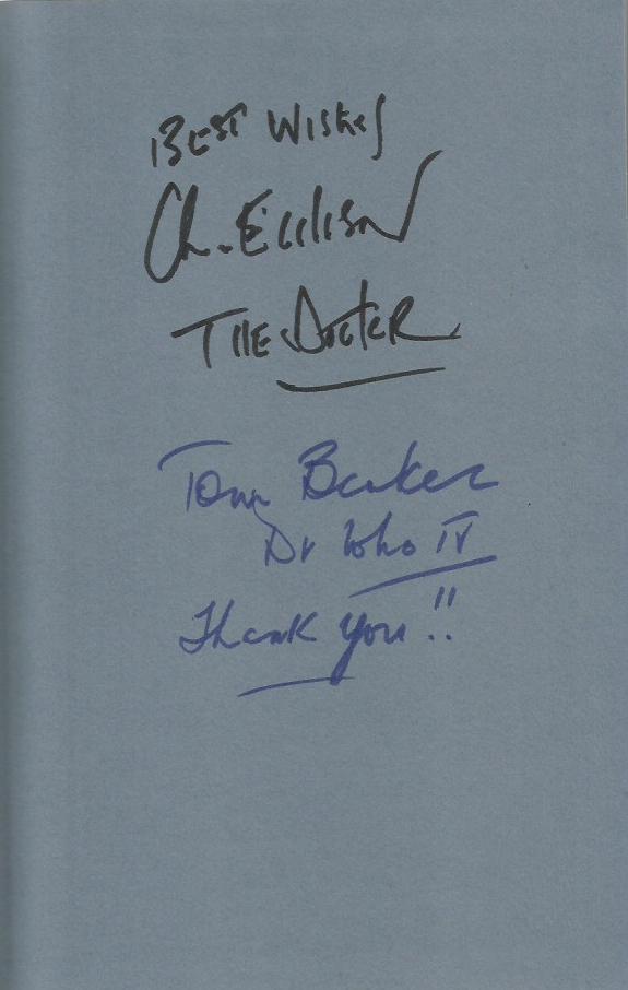 Tom Baker signed Dr Who - the coming of the terraphiles hardback book. Signed on inside front - Image 2 of 2