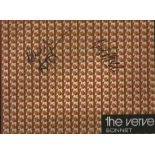 The Verve signed box set of records. Hut Records set of the 12" singles by iconic Britpop band The