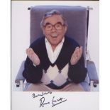 Ronnie Corbett. A 10”x8” signed picture. Excellent.