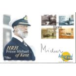 HRH Prince Michael of Kent signed Autographed Editions Official FDC. Submarines 2001 Portsmouth,