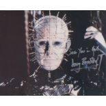 Hellraiser - Doug Bradley. 10”x8” as ‘Pinhead.’ Excellent.