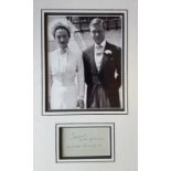 King Edward VIII Wallis Simpson genuine signed authentic autograph display AFTAL An 10" x 8" photo