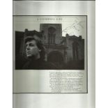 Sir Paul McCartney signed Magazine page from A Liverpool Life about his Oratorio. Nice picture of
