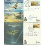 Bomber Command VIP signed covers. Half sized cover album with 32 special signed covers. We have