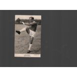 Maurice Setters signed vintage b/w 6x4 postcard. Played for Manchester United in the early 1960s.