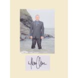 Doc Martin - Martin Clunes. Signature mounted with a picture in character as ‘Doc Martin.’