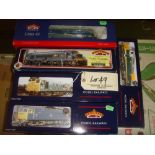 Bachmann Branchline; five boxed diesel locomotives, 812 The Royal Naval Reserve, D183 British