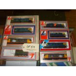 Lima; seven boxed diesel locomotives, 26003 British Rail, 33024 British Rail, 26004 British Rail,