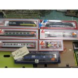 Lima; boxed locomotives and rolling stock to include Inter-City 125, 37023 Mainline, D6731 British