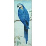 Henry Stacy Marks, RA, RWS, HRCA (British, 1829-1898) Study of a Hyacinth Macaw signed lower right