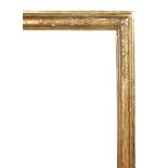 A large 19th century gilt picture frame, sight size 180 x 115cm, overall size 190 x 127cm 190 x