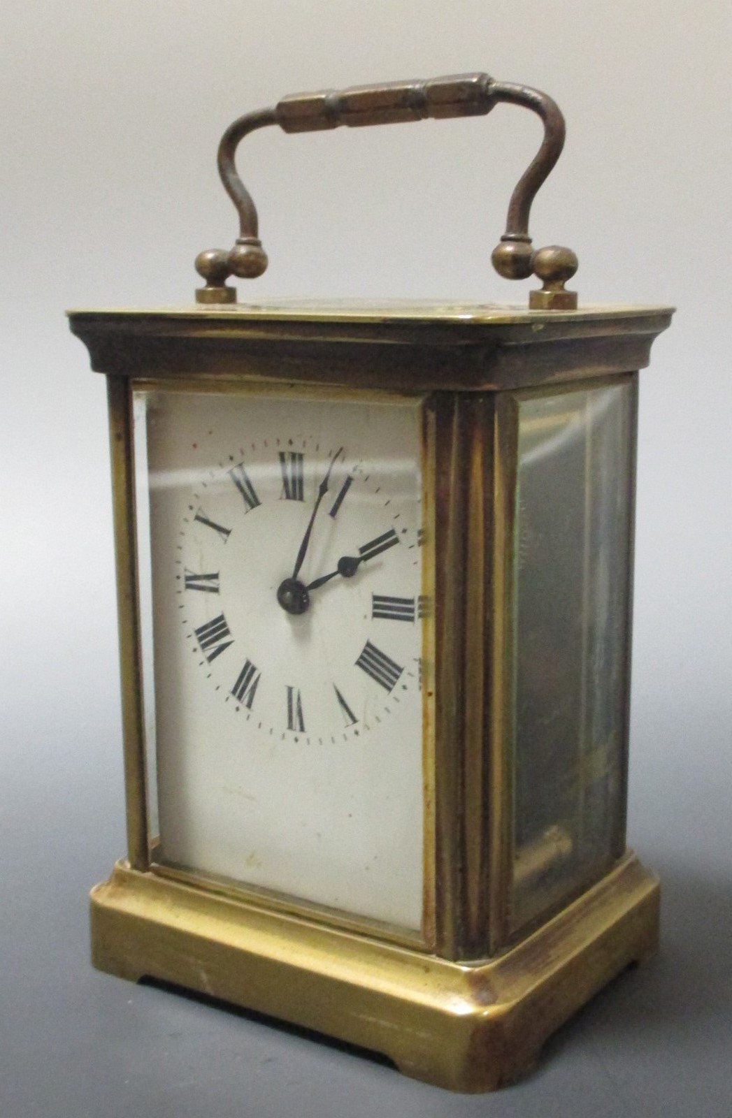 A brass carriage timepiece - Bild 2 aus 3