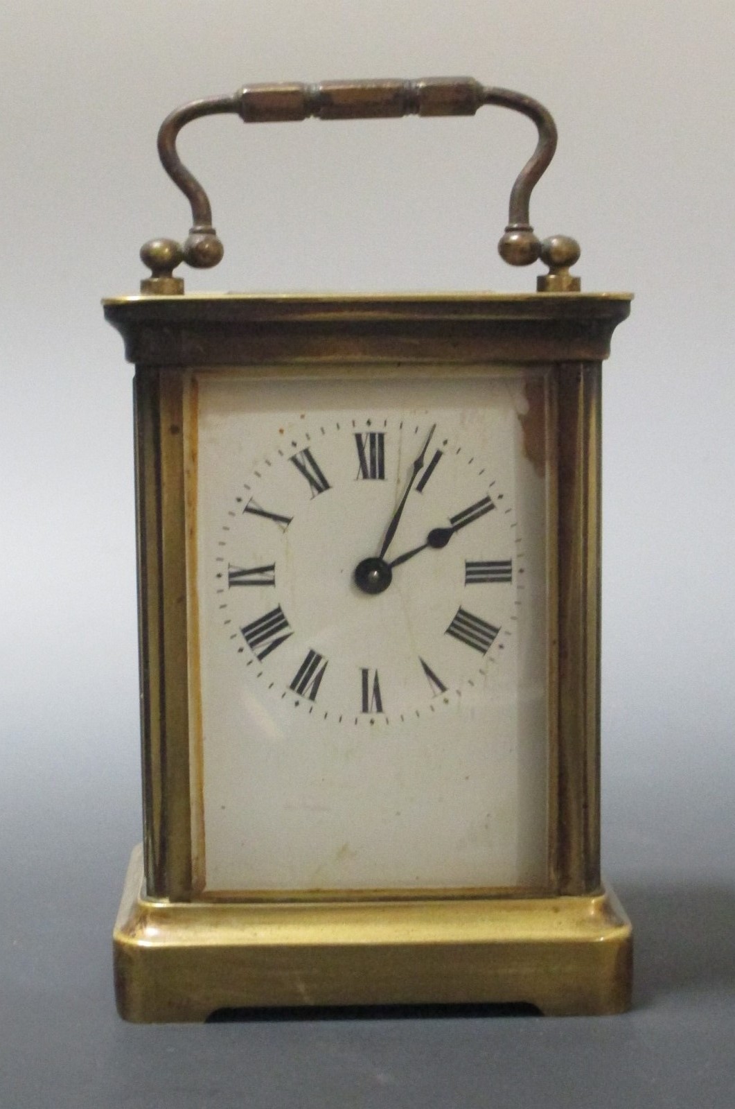 A brass carriage timepiece - Bild 3 aus 3