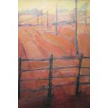 Paul Millichip (British, b. 1928) - Landscape, oil on canvas, signed lower right, 74 x 49 cm