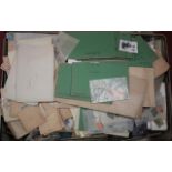 Case of stamps, un-mounted mint GB & Commonwealth including pkts, club books, stock books etc