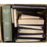 Mixed stamp albums and stock books, including a 1937 Coronation album, Ideal Album to 1914 vol 1.,