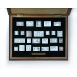 The Stamps of Royalty, The Queen's Silver Jubilee edition, a cased set of replica silver stamps,