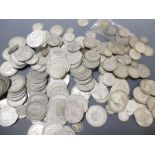 Approx 70 half crowns, 1921 - 1947, 40 florins and various silver coinage mostly 1921-1947