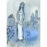 § Marc Chagall (French/Russian, 1887-1985) "Esther" from the Bible Series lithograph, 1960 34 x 24cm