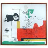 § Le Corbusier (French, 1887-1965) Totem signed lower left within the print "Le Corbusier 18/10/