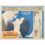 The Trespasser, (United Artists, 1929), original film poster, re-backed 56 x 72cm (22 x 28in)