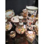 Various English porcelain