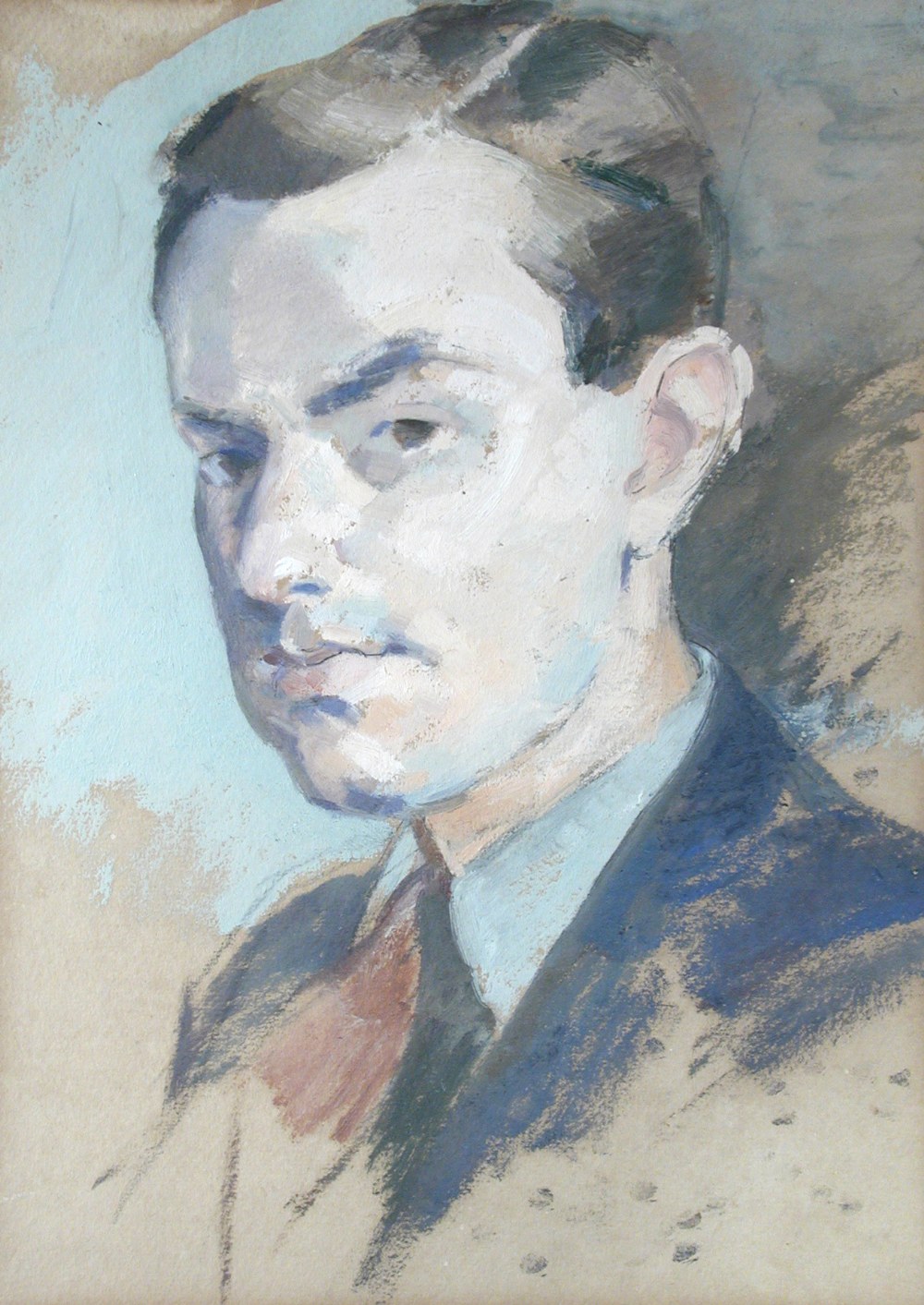 § Marjorie Tulip (Trekkie) Parsons (nee Ritchie) (British, 1902-1995) Portrait of a young man,