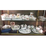 A collection of Royal Worcester Evesham oven to table ware china, most in fair to good condition
