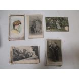 Postcards, mixed assortment early 20th century, (hundreds)