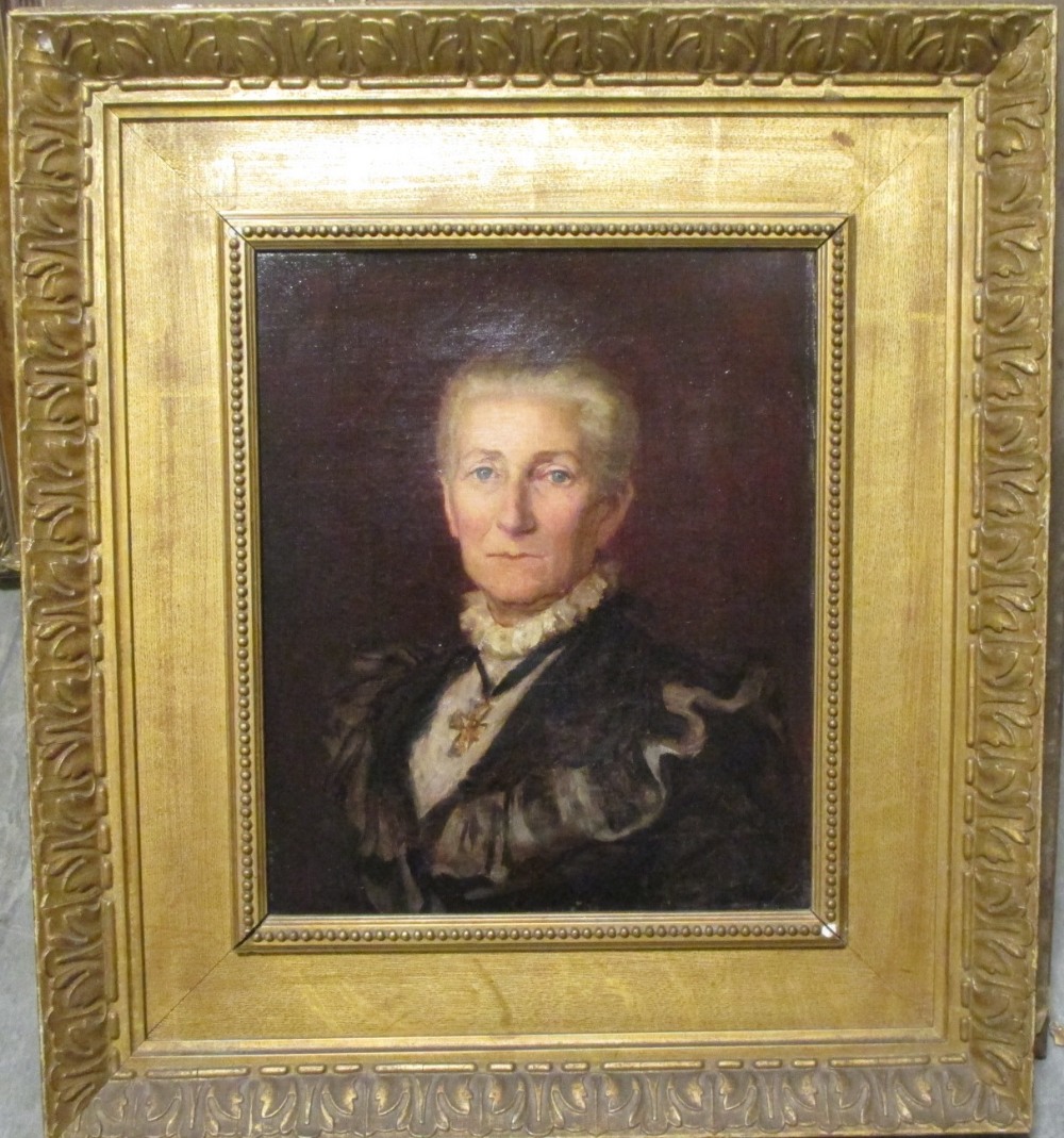 John Adamson, RBA (Scottish, 1865-1918) Portrait of Sir William Adamson; and Portrait of Lady