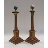 A near pair of Masonic ornaments, together with a wall barometer