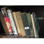 A collection of antique and other reference books