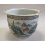 A Chinese famille rose planter, 20.5cm diameter