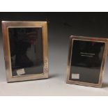 Two silver frames