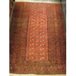 A Tekke style rug, 188 x 132cm