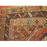 A Gashgai wool rug, 300 x 220cm