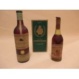 Courvoisior, Napoleon Issue and armagnac (3 bottles)