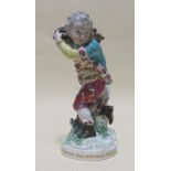 A Samson porcelain model of a wood gatherer