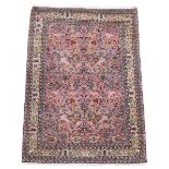 A Kayseri silk rug, 153 x 100cm (60 x 39in)