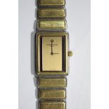 By Vacheron Constantin - a lady's 'Harmony' quartz wristwatch, steel and gold case with matching