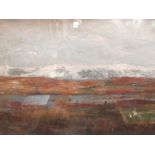 W Hardy Hay, loch scene, oil on board, 46 x 59cm
