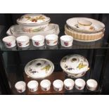 A collection of modern Worcester oven proof table wares to include: casseroles, vegetable dishes,