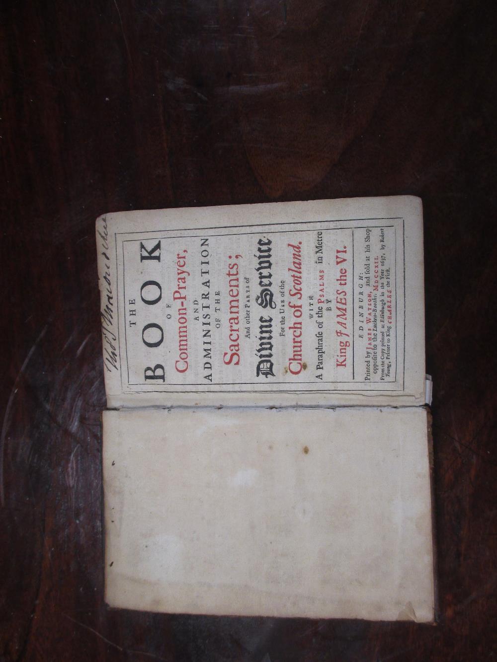 Bibles and Prayer Books. Oxford 1675, small 4to, incomplete; another for Robert Barker, London 1642, - Image 6 of 11