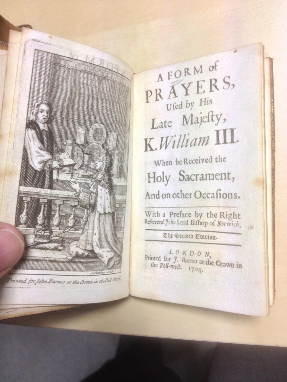 Prayer Books. Book of Common Prayer, Cambridge 1785, 12mo, illustrated, bound with Psalms, red - Image 4 of 4