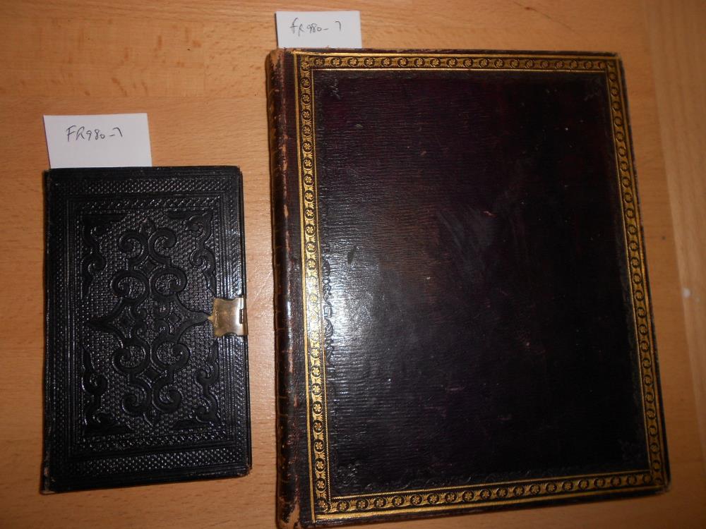 An 1853 small manuscript travel journal, of a brief tour in the Lake District, together with an