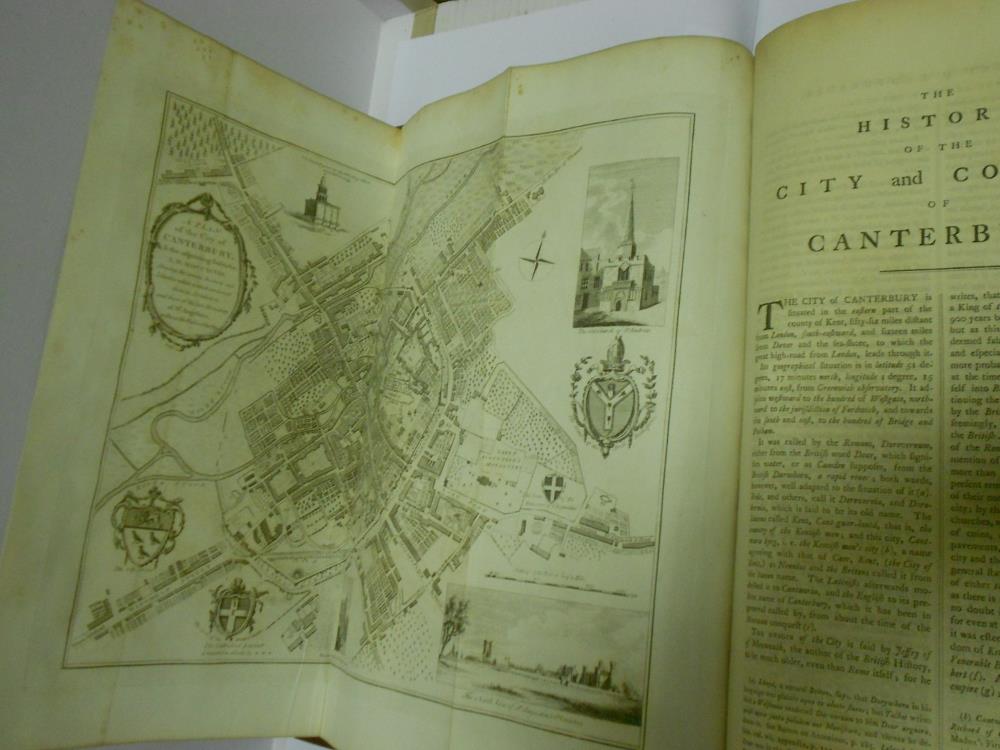 HASTED (Edward) The History and Topographical Survey of the County of Kent, first edition, in 4 - Image 5 of 5