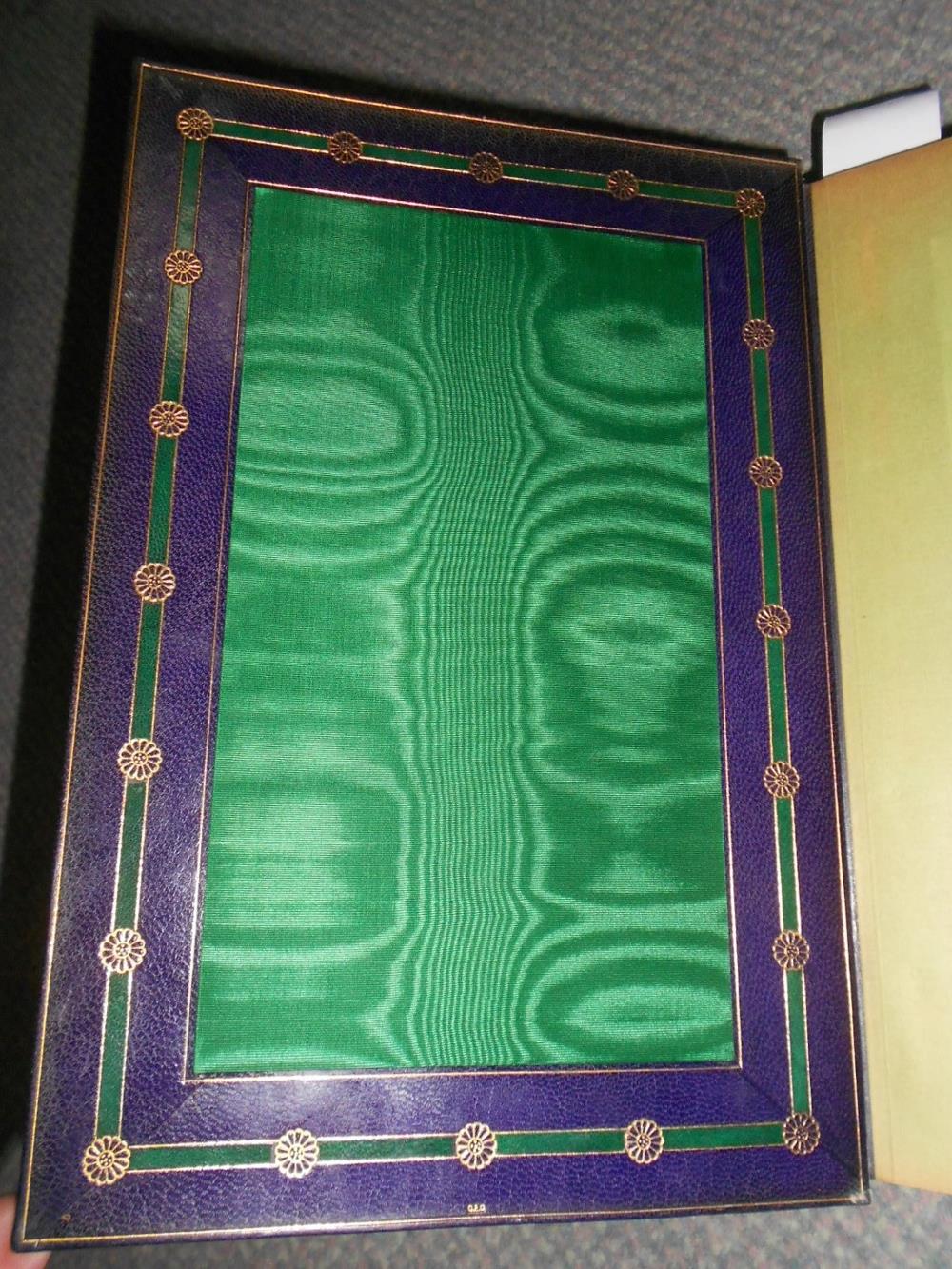 Fine Binding. ROSTAND (Edmond) Cyrano de Bergerac, Paris 1899, large 8vo, illustrated, bound with an - Image 3 of 8