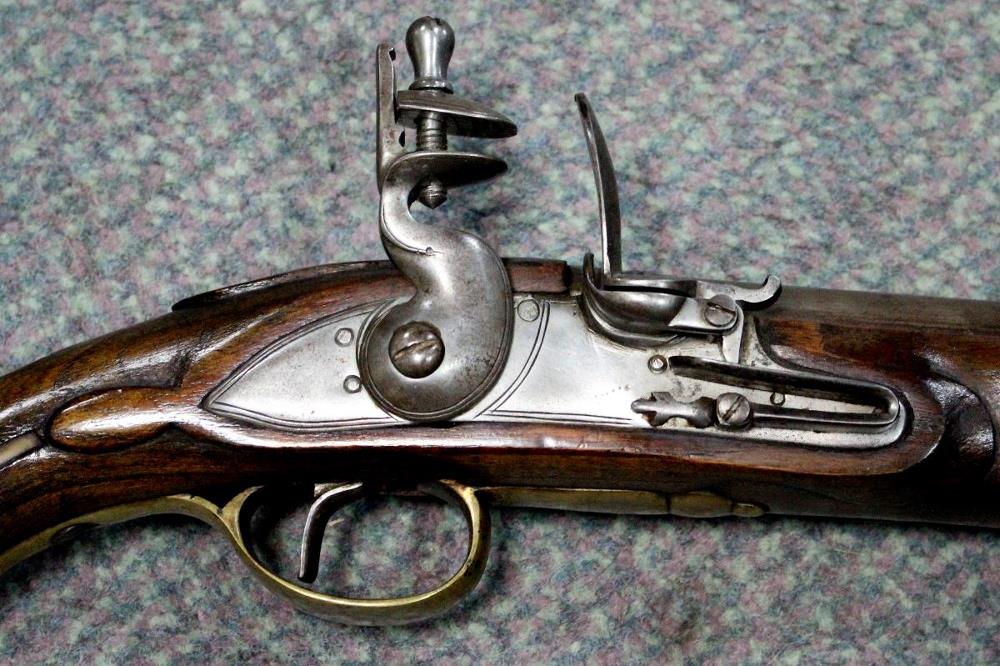 WITHDRAWN A flintlock holster pistol, with walnut stock, unsigned lock, brass furniture, ramrod - Image 2 of 3
