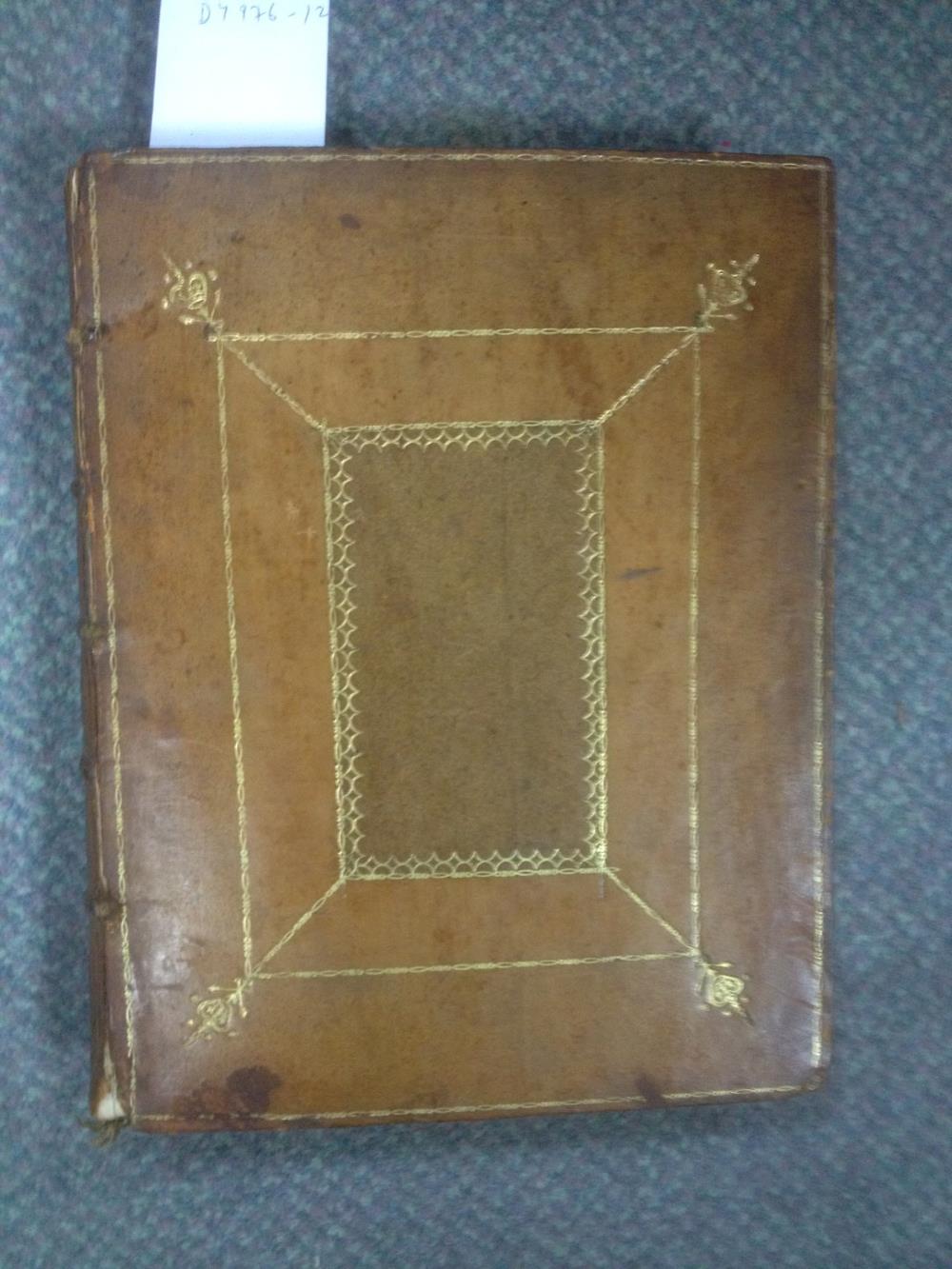 Various. The Book of Common Prayer, Cambridge 1768, 4to, bound with Psalms, contemporary panel